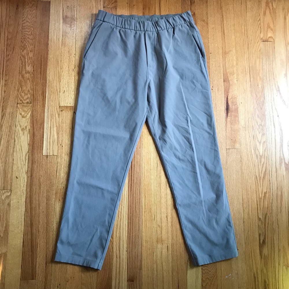 lululemon ABC UTILITECH Men's Light Grayish Tan Jogger Pants Large